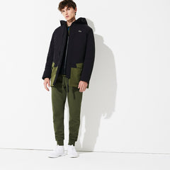 Men's SPORT Dual-Tone Canvas Rain Parka / Lacoste