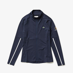 Women's Presidents Cup Breathable Stretch Zip Golf Sweatshirt / Lacoste