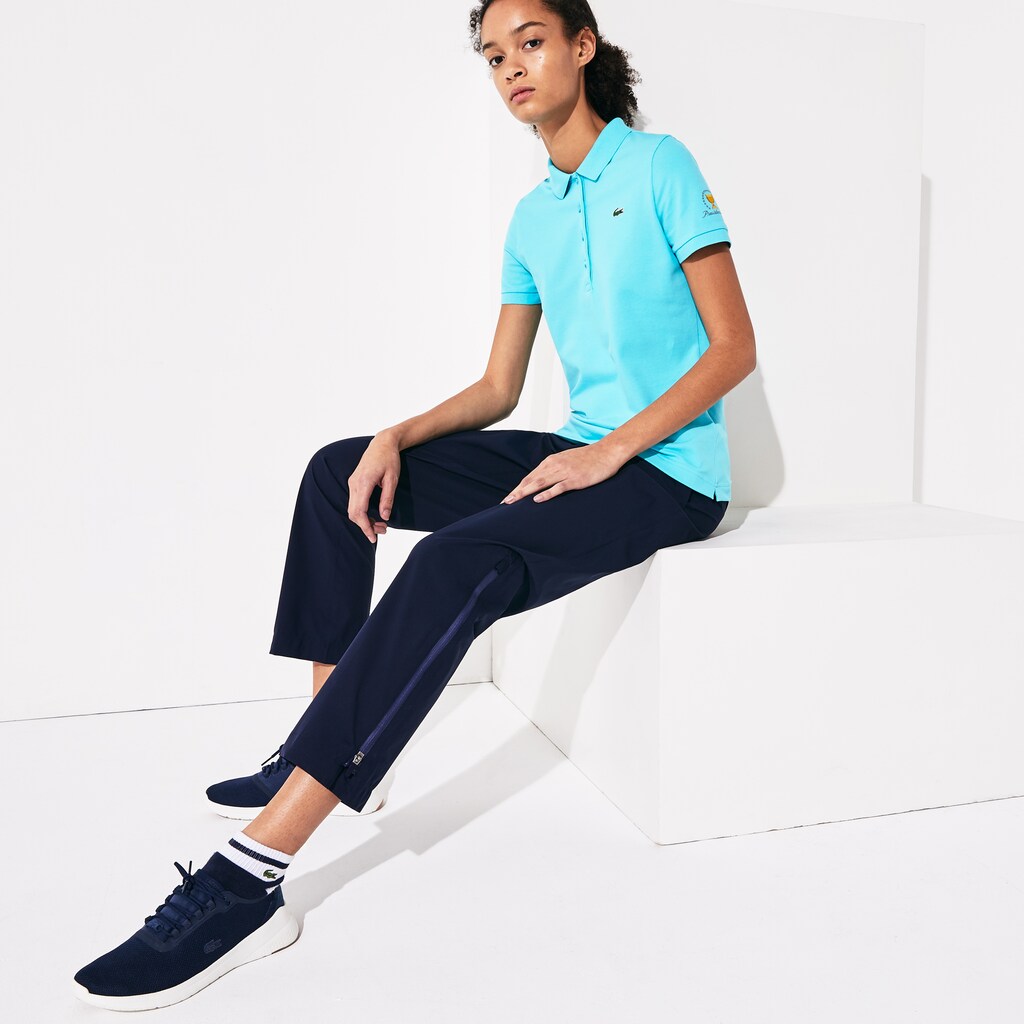 Women's Presidents Cup Stretch Cotton Piqué Golf Polo Shirt / Lacoste