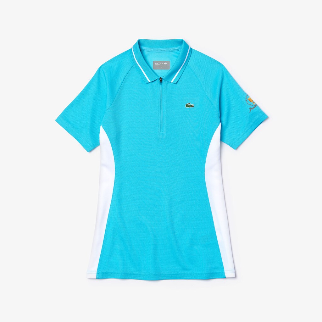 Women's Presidents Cup Breathable Texturized Color-Blocked Golf Polo / Lacoste