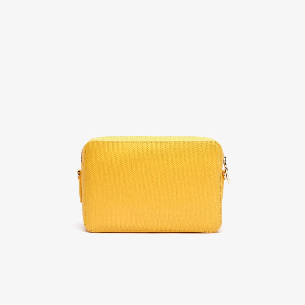 Women's Chantaco Leather Square Shoulder Bag / Lacoste