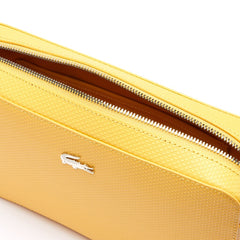 Women's Chantaco Leather Square Shoulder Bag / Lacoste
