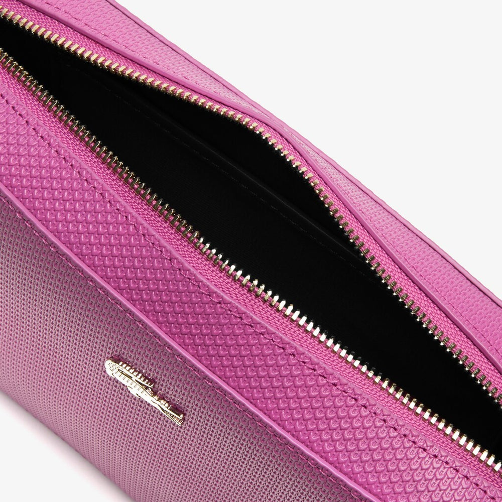 Women's Chantaco Leather Square Shoulder Bag / Lacoste