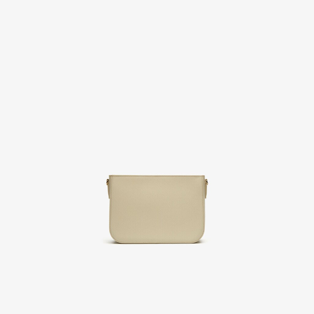 Women's Chantaco Colourblock Piqué Leather Shoulder Bag / Lacoste