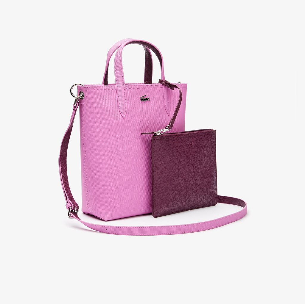 Women's Anna Reversible Coated Canvas Tote Bag / Lacoste