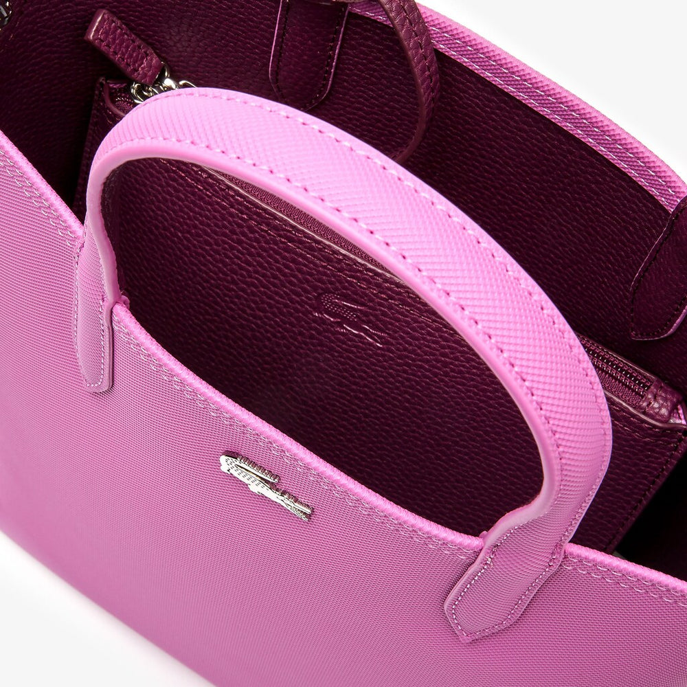 Women's Anna Reversible Coated Canvas Tote Bag / Lacoste