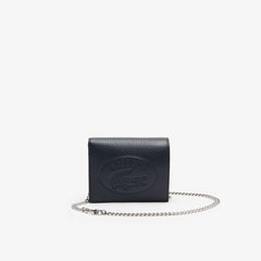 Women's Croco Crew Grained Leather Belt Bag / Lacoste