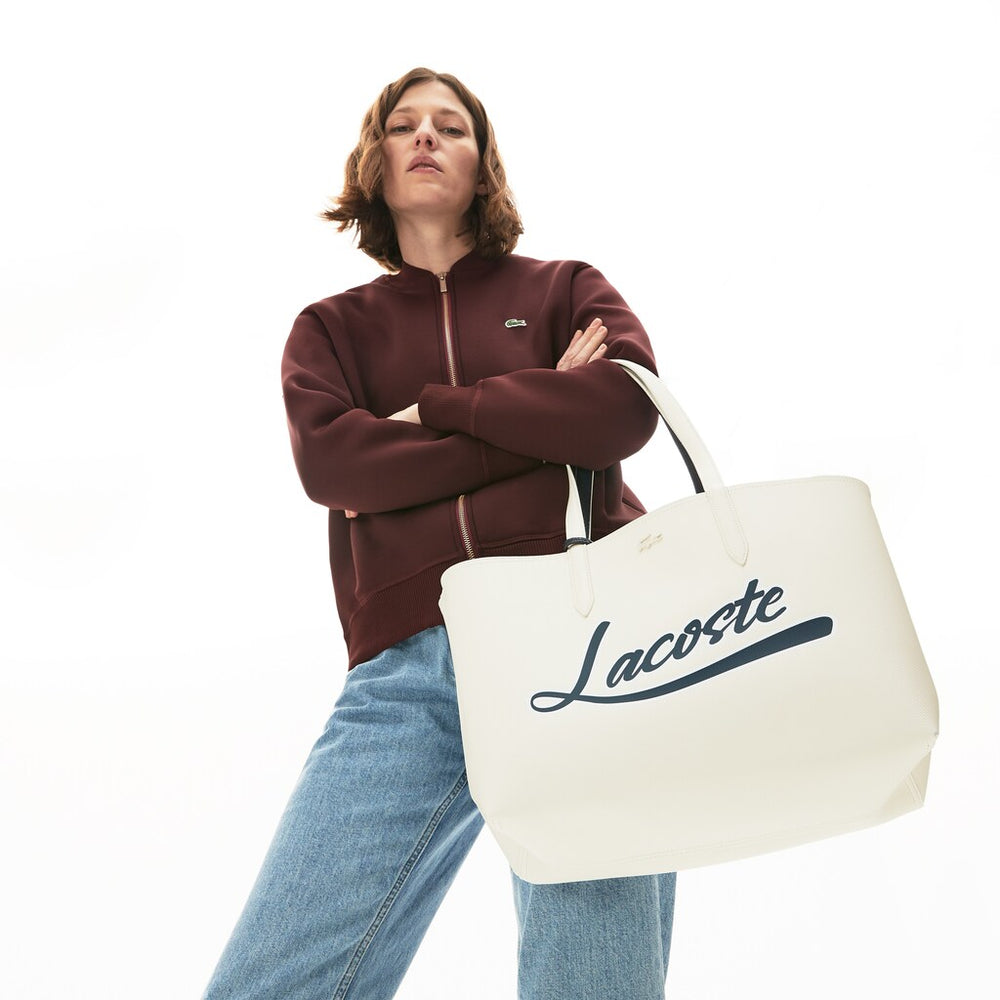 Women's Anna Removable Pouch Signature Reversible Tote / Lacoste