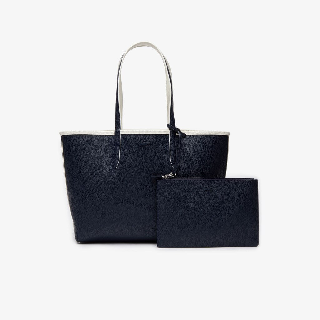 Women's Anna Removable Pouch Signature Reversible Tote / Lacoste