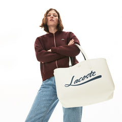 Women's Anna Removable Pouch Signature Reversible Tote / Lacoste