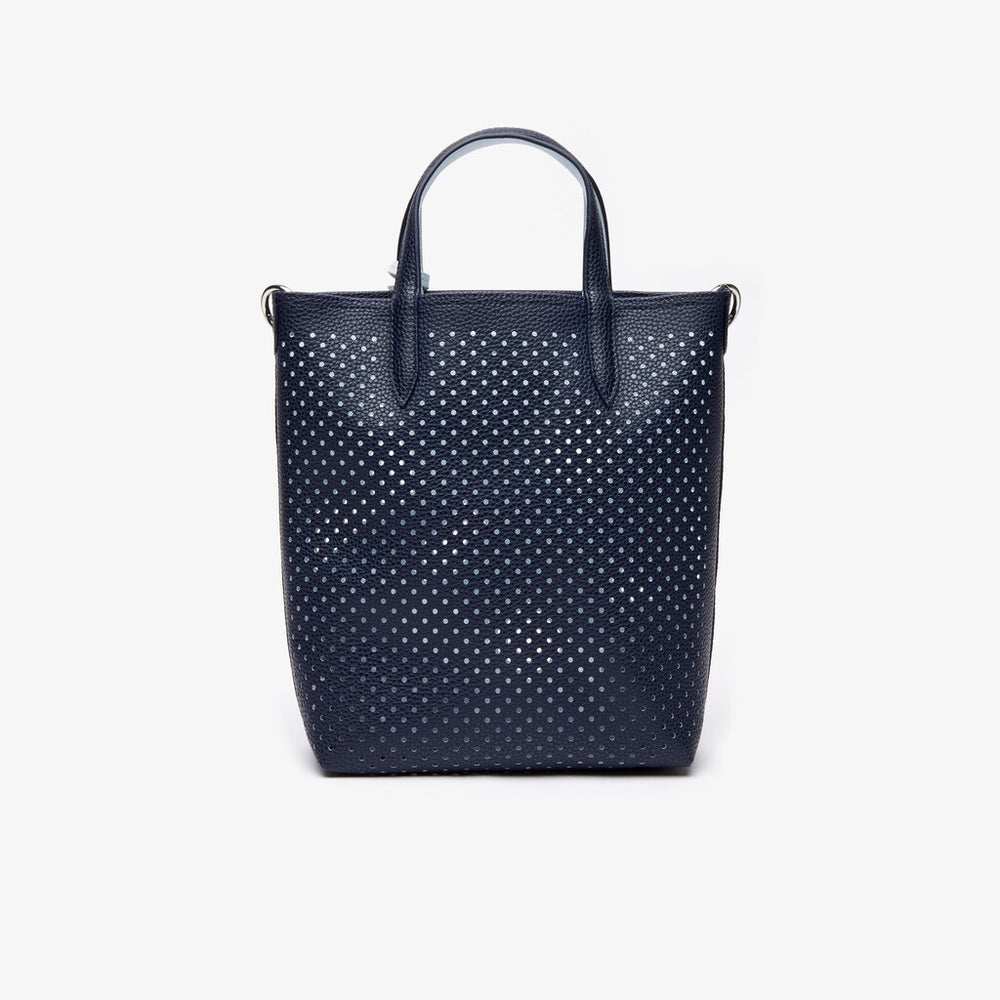 Women's Anna Removable Pouch Perforated Vertical Tote / Lacoste