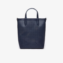 Women's Anna Removable Pouch Perforated Vertical Tote / Lacoste