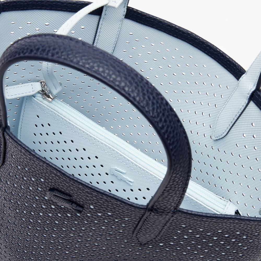Women's Anna Removable Pouch Perforated Vertical Tote / Lacoste