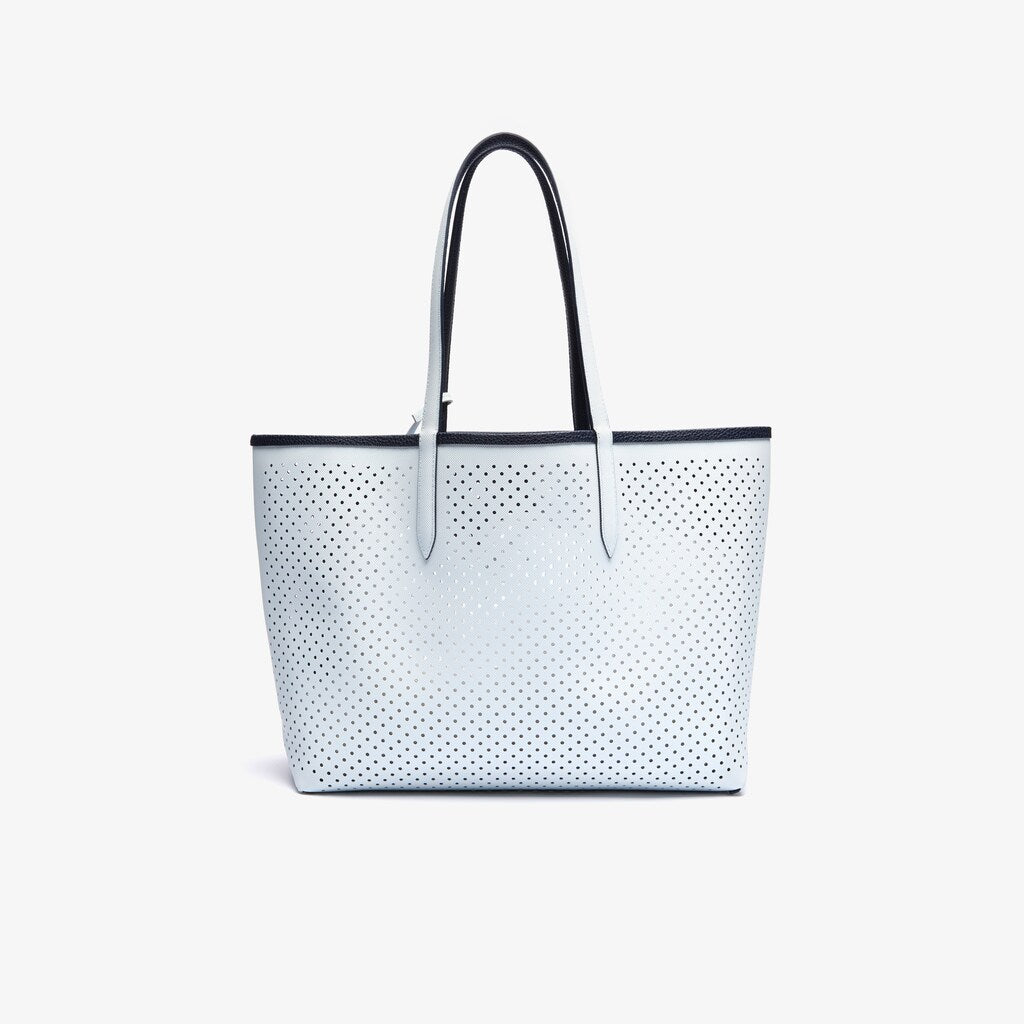 Women's Anna Removable Pouch Perforated Reversible Tote / Lacoste