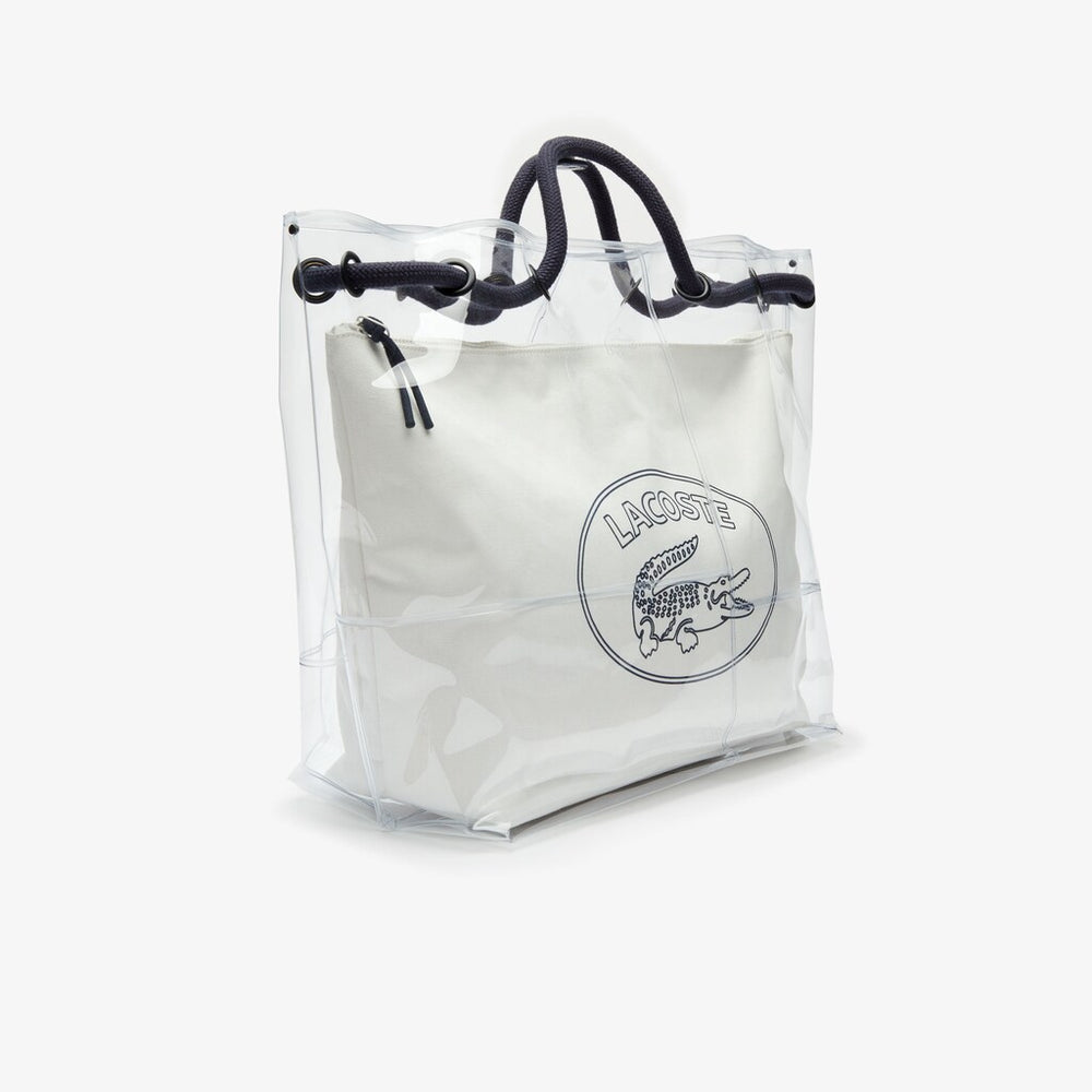Women's Clear Shopper Bag / Lacoste