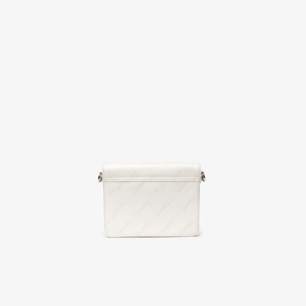 Women's Flap Bag with Chain Strap / Lacoste