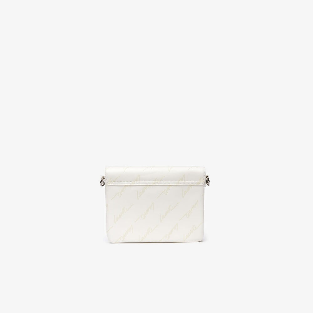 Women's Flap Bag with Chain Strap / Lacoste