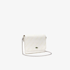 Women's Flap Bag with Chain Strap / Lacoste
