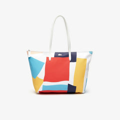 Women's Abstract Print Shopping Bag / Lacoste