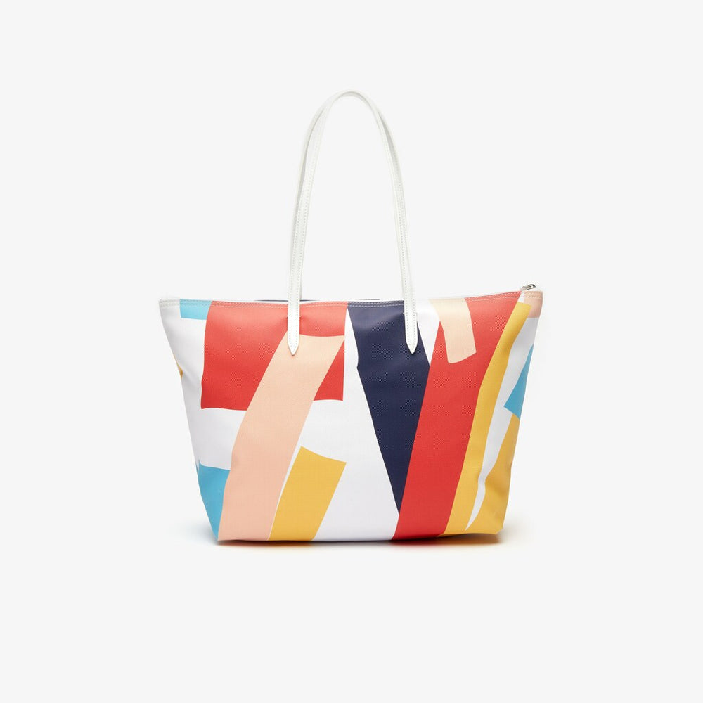 Women's Abstract Print Shopping Bag / Lacoste
