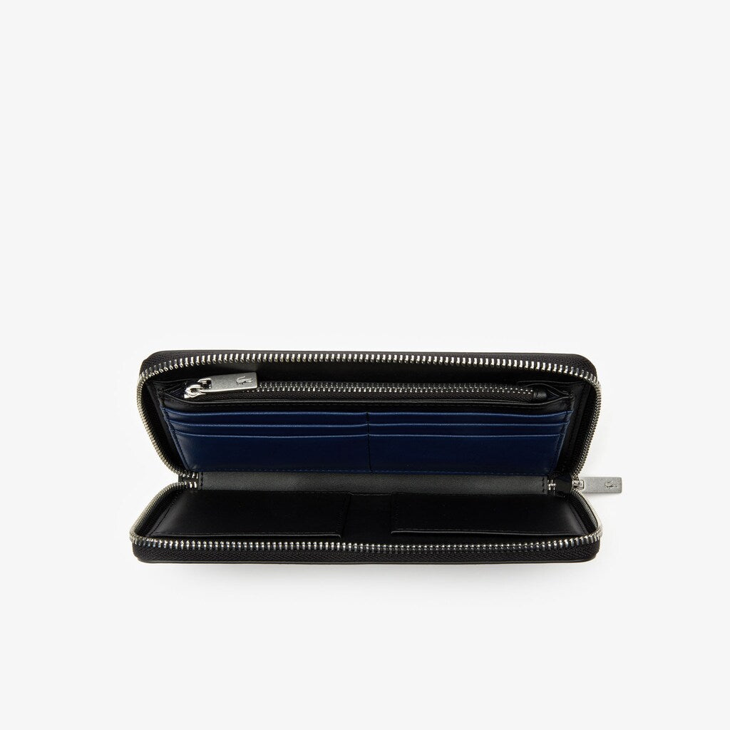 Men's Fitzgerald Multicolour Branded Leather Wallet / Lacoste