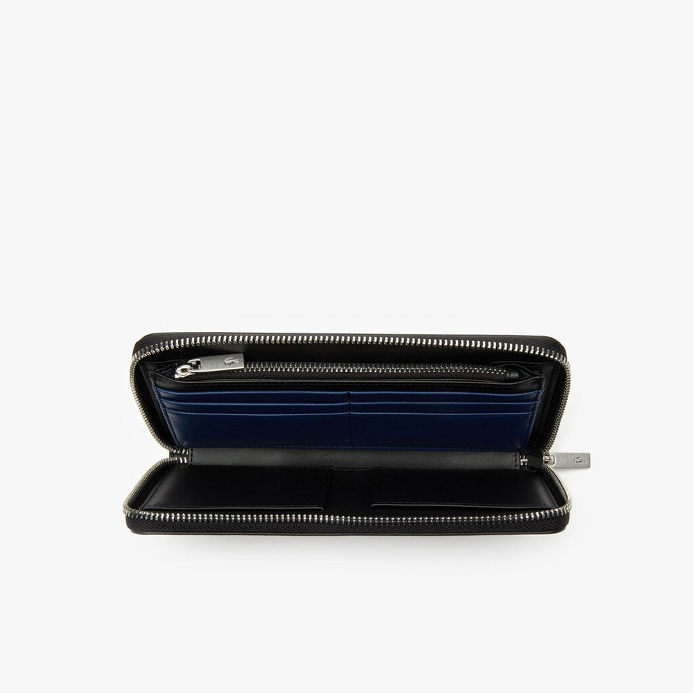 Men's Fitzgerald Multicolour Branded Leather Wallet / Lacoste