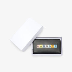 Men's Fitzgerald Multicolour Branded Leather Wallet / Lacoste