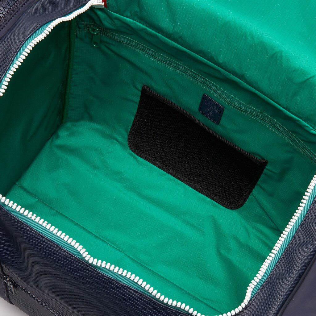 Men's Roland Garros Two-Tone Nylon Zippered Sports Bag / Lacoste