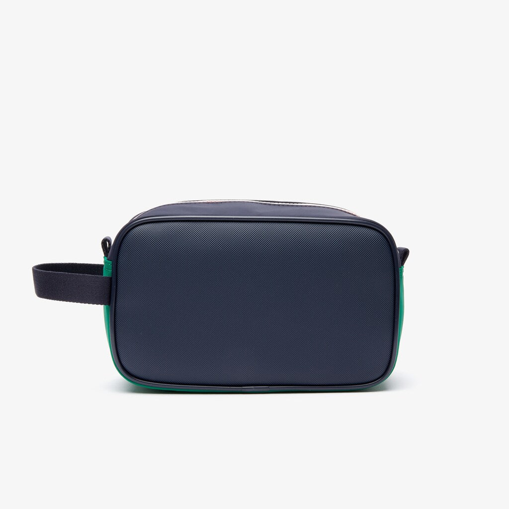 Men's Roland Garros Nylon Zippered Toiletry Bag / Lacoste