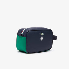 Men's Roland Garros Nylon Zippered Toiletry Bag / Lacoste