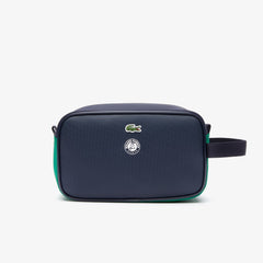 Men's Roland Garros Nylon Zippered Toiletry Bag / Lacoste