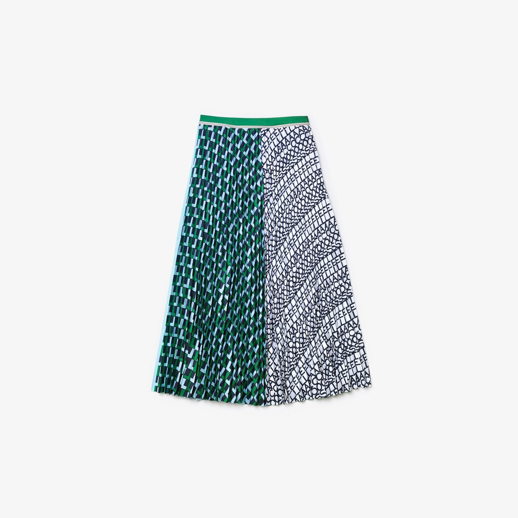 Women's Fashion Show Asymetrical Printed Skirt / Lacoste