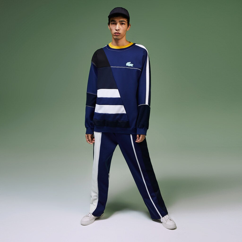 Unisex Fashion Show Multicolored Trackpants / Lacoste