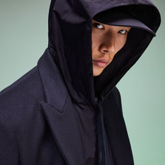 Men's Fashion Show Double-Breasted Coat / Lacoste