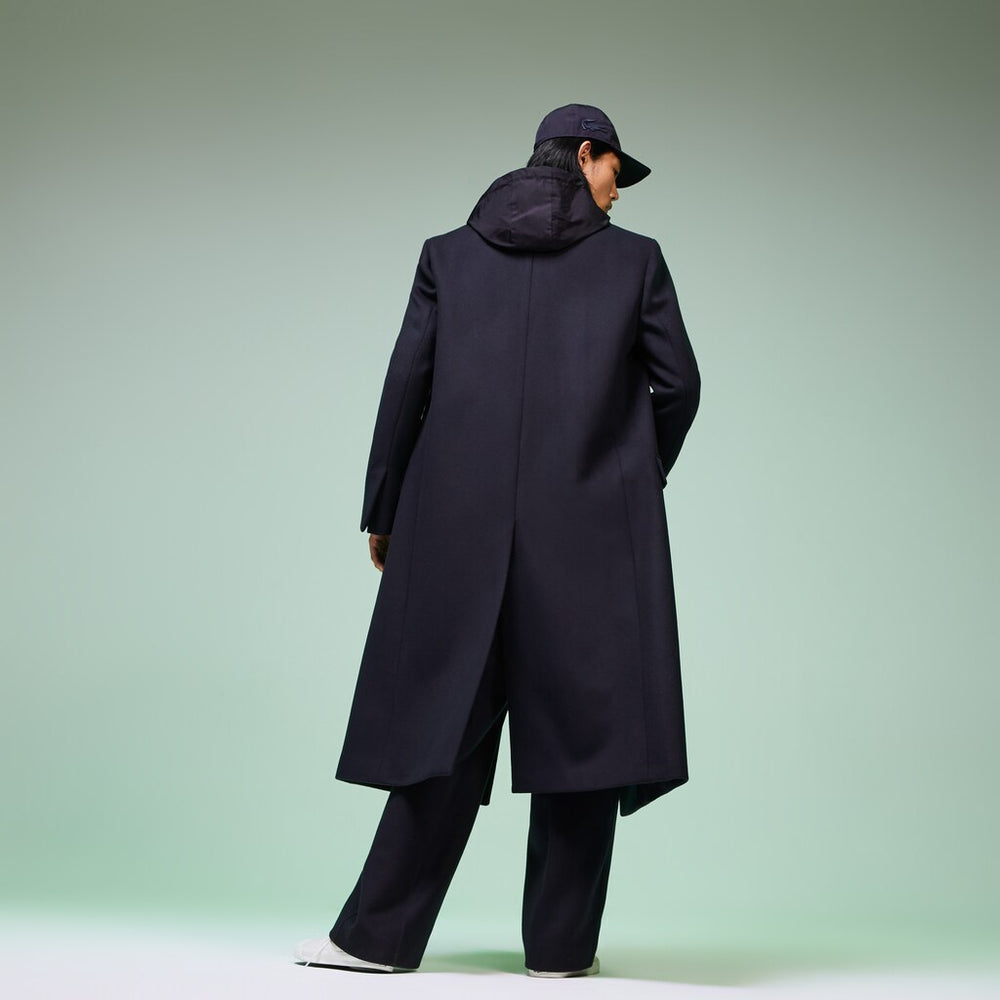 Men's Fashion Show Double-Breasted Coat / Lacoste