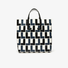 Women's Fashion Show Monogram Leather Double Tote / Lacoste