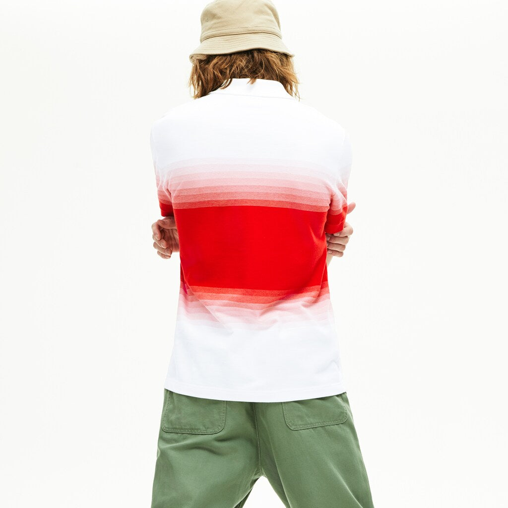 Men's Made in France Cotton Piqué Regular Fit Polo Shirt / Lacoste