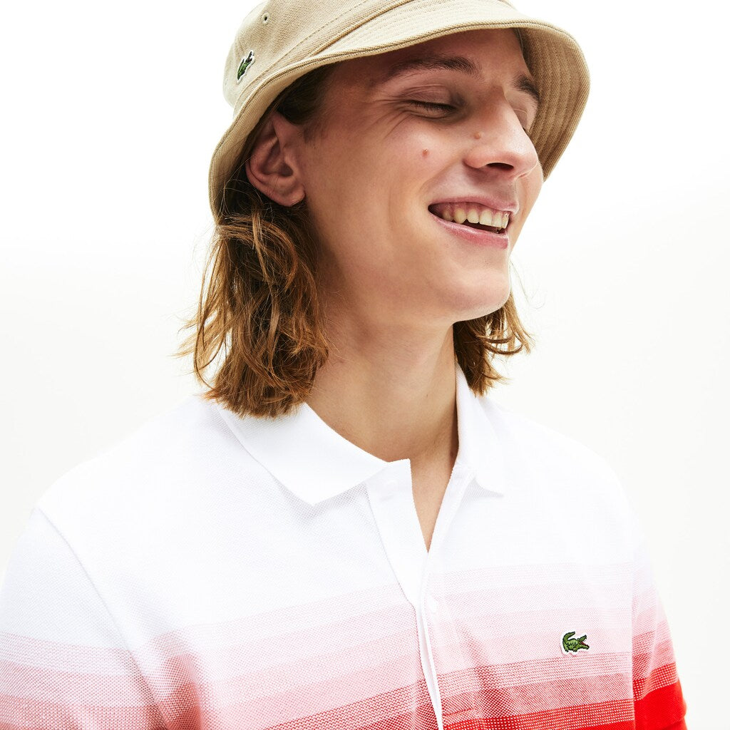 Men's Made in France Cotton Piqué Regular Fit Polo Shirt / Lacoste