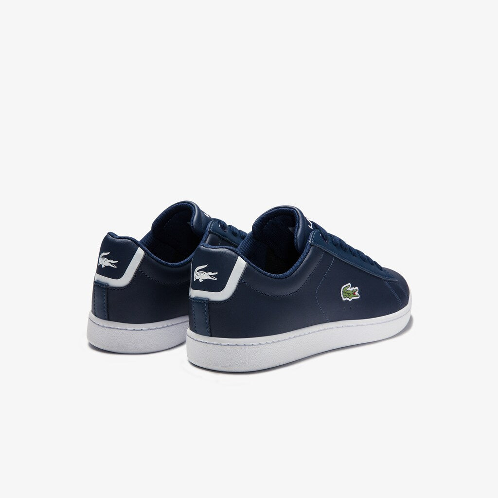 Women's Carnaby Evo Mesh-lined Leather Sneakers / Lacoste