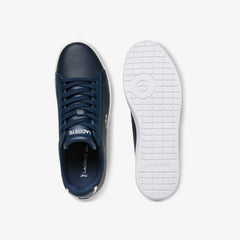 Women's Carnaby Evo Mesh-lined Leather Sneakers / Lacoste