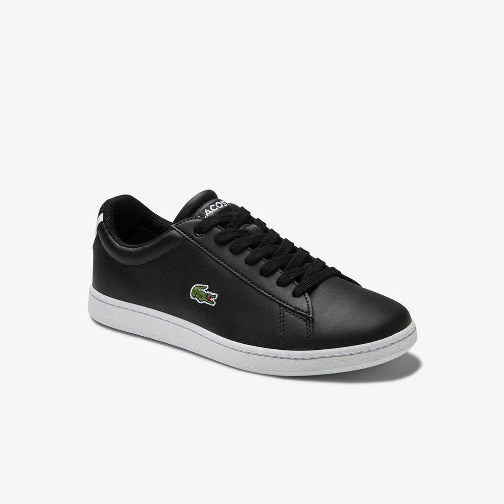Women's Carnaby Evo Mesh-lined Leather Sneakers / Lacoste