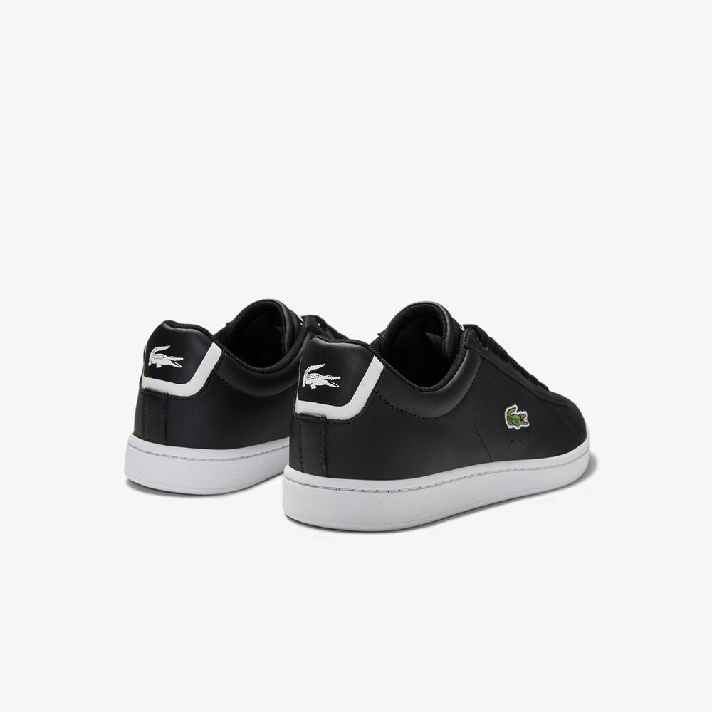 Women's Carnaby Evo Mesh-lined Leather Sneakers / Lacoste