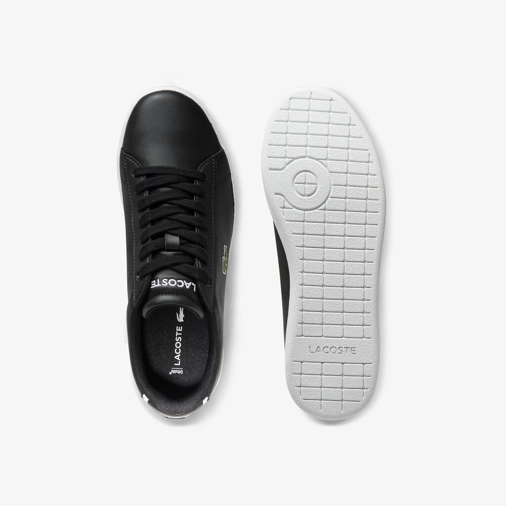 Women's Carnaby Evo Mesh-lined Leather Sneakers / Lacoste