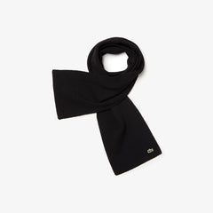 Men's Ribbed Wool Scarf / Lacoste