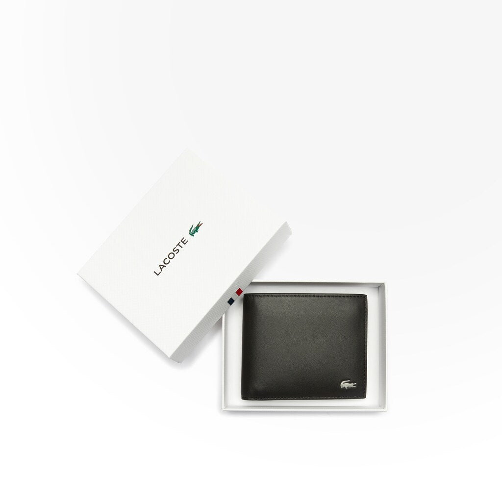 Men's Bi-fold Leather Wallet / Lacoste