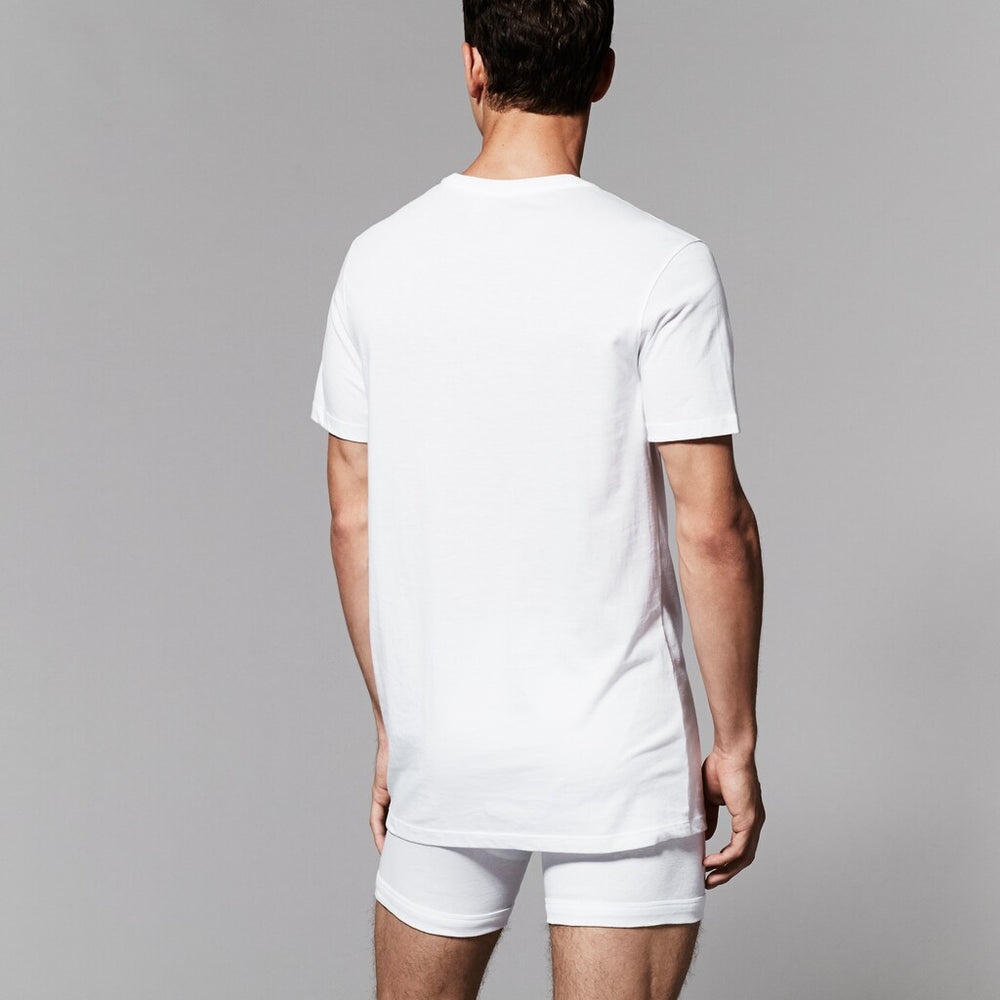 Men's Cotton 3 Pack Crew Neck T-Shirts / Lacoste