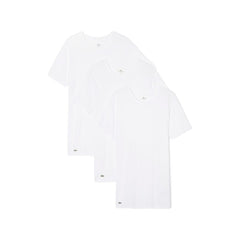 Men's Cotton 3 Pack Crew Neck T-Shirts / Lacoste