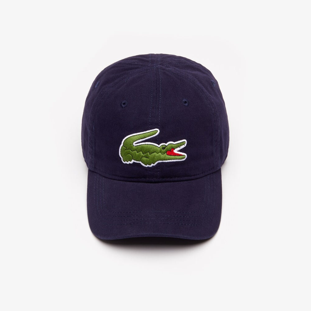 Men's Big Croc Gabardine Cap / Lacoste