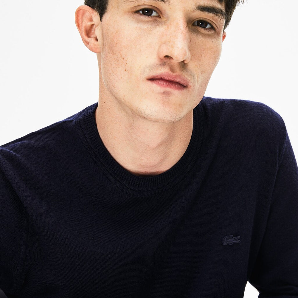 Men's High Neck Wool Jersey Sweater / Lacoste